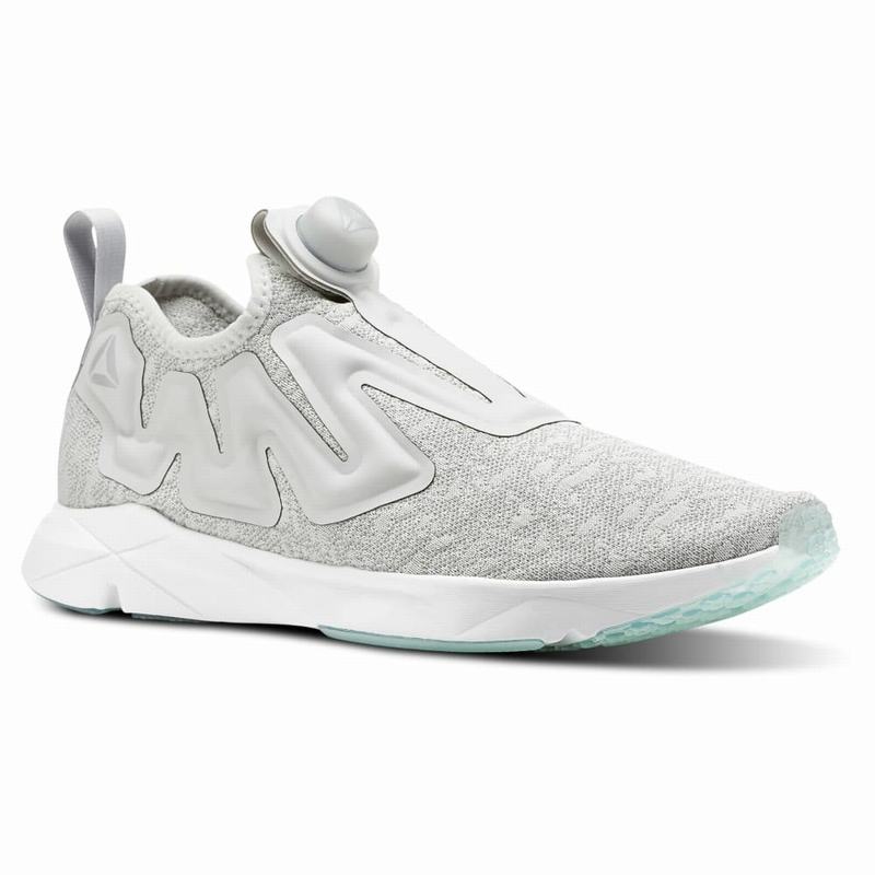 Adidasi Alergare Reebok Pump Supreme Barbati Gri/Albi/Albastri Romania FT5750KA